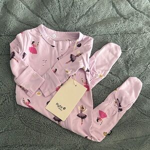 NWT Kyte BABY Sugarplum Fairies footies